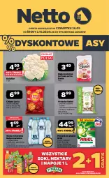 Gazetka promocyjna Netto - Artykuły spożywcze - Gazetka - ważna od 02.10 do 02.10.2024 - strona 1 - produkty: Pistacje, Nałęczowianka, Sok, Gra, Proszek do prania, Chipsy, Napoje, Mąka, Basia, Woda mineralna, Mąka pszenna, Ariel, Woda, Lay’s, Mieszanka bakaliowa, Nektar