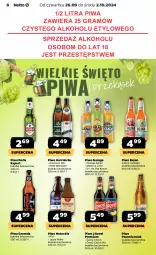 Gazetka promocyjna Netto - Artykuły spożywcze - Gazetka - ważna od 02.10 do 02.10.2024 - strona 8 - produkty: Piwa, Piwo, Por, Gra, Perła, Melon