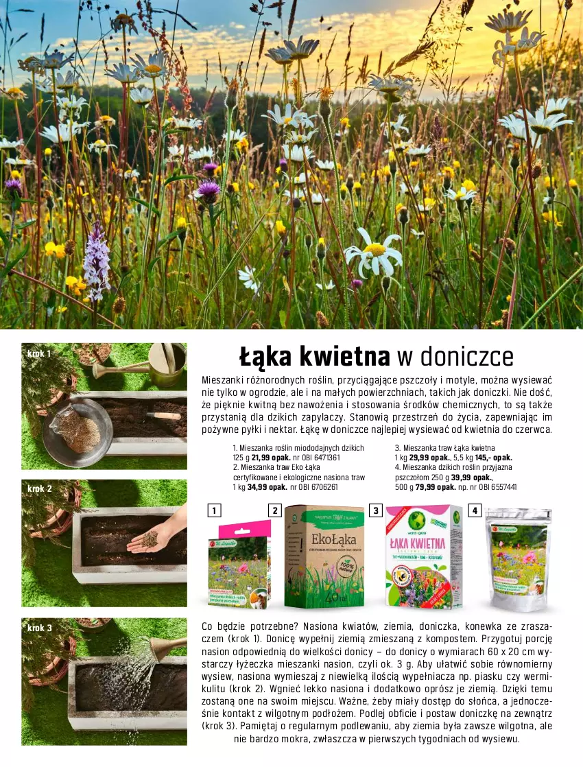 Gazetka promocyjna Obi - Ogród, Balkon, Taras - ważna 01.03 do 31.08.2021 - strona 84 - produkty: BIC, Konewka, LG, Mięta, Nektar, O nas, Ogród, Por