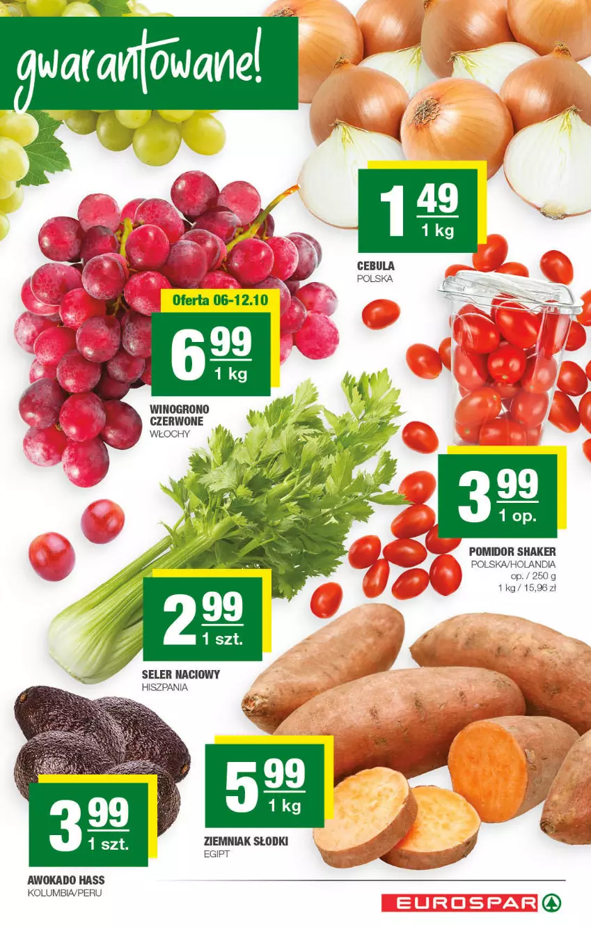 Gazetka promocyjna Spar - ważna 08.10 do 18.10.2021 - strona 3 - produkty: Seler naciowy, Wino