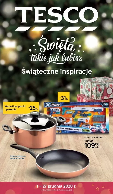 Gazetka promocyjna Tesco - Katalog - Gift - ważna 01.12 do 27.12.2020 - strona 1