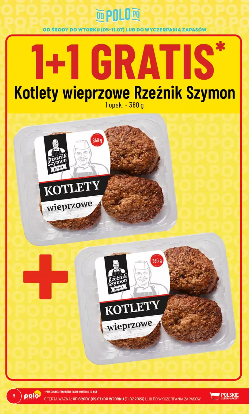 Gazetka promocyjna PoloMarket - Gazetka pomocyjna - ważna 05.07 do 11.07.2023 - strona 8 - produkty: Gra, Kotlet