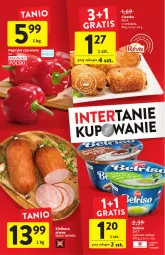 Gazetka promocyjna Intermarche - Gazetka Intermarche - Gazetka - ważna od 24.08 do 24.08.2022 - strona 8 - produkty: Belriso, Zott, Papryka czerwona, Papryka, Madej Wróbel, Kiełbasa piwna, Kiełbasa