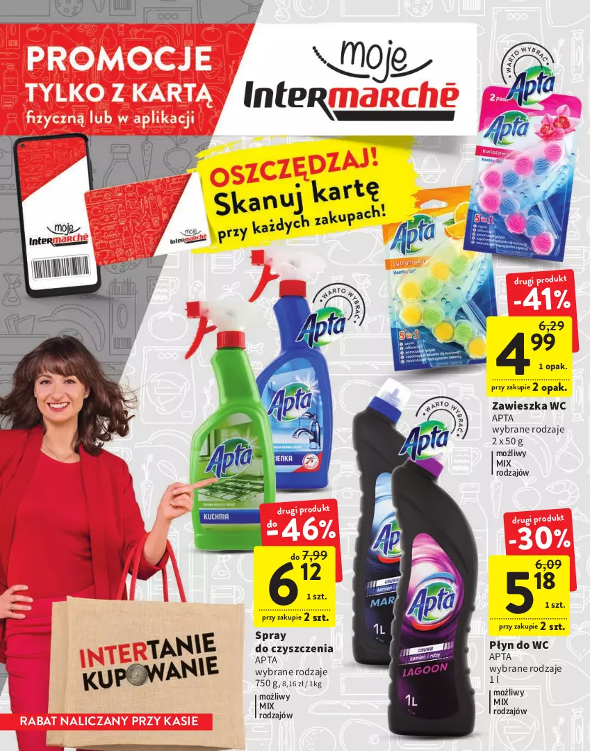 Gazetka promocyjna Intermarche - Gazetka Intermarche - ważna 09.03 do 22.03.2023 - strona 18 - produkty: Płyn do wc, Spray do czyszczenia