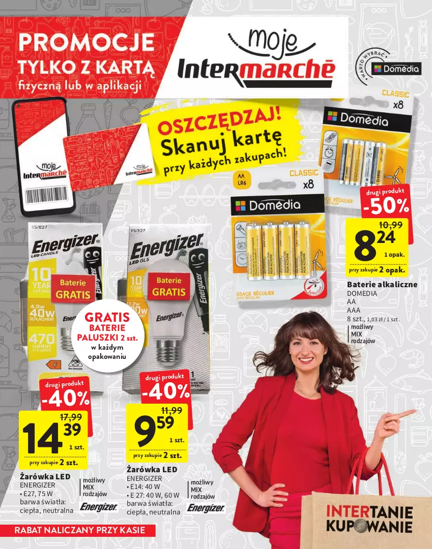 Gazetka promocyjna Intermarche - Gazetka Intermarche - ważna 09.03 do 22.03.2023 - strona 22 - produkty: Baterie alkaliczne, Energizer, Gra