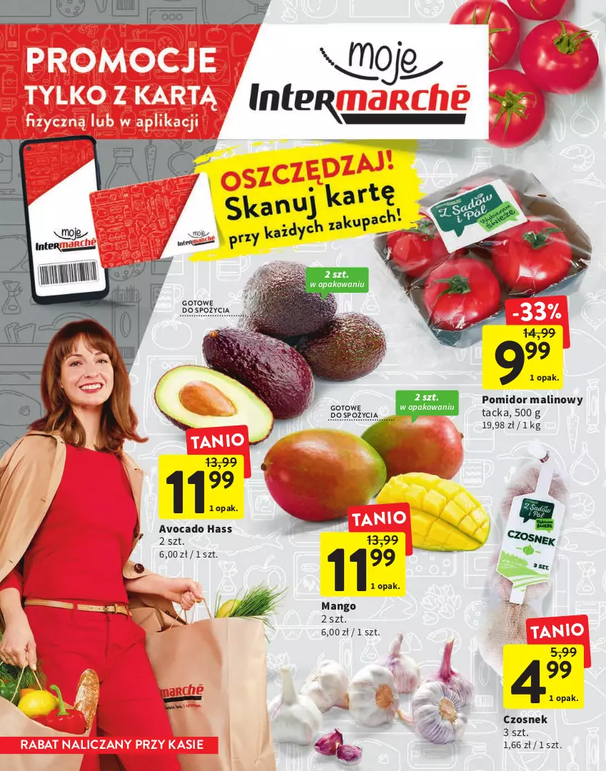 Gazetka promocyjna Intermarche - Gazetka Intermarche - ważna 09.03 do 22.03.2023 - strona 8 - produkty: Avocado, Czosnek, Mango, Pomidor malinowy