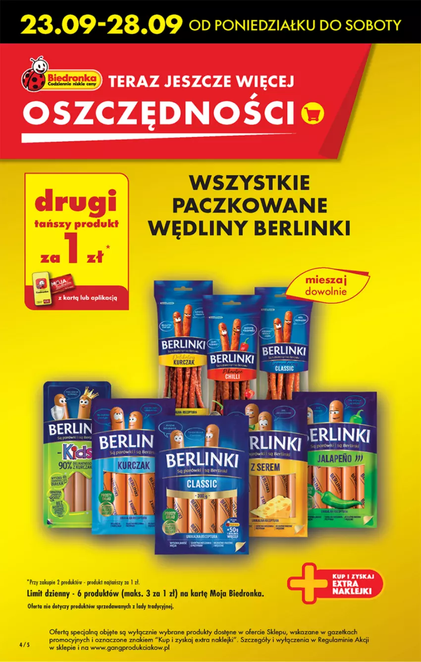 Gazetka promocyjna Biedronka - Od poniedzialku - ważna 23.09 do 28.09.2024 - strona 6 - produkty: Berlinki, Dron, Klej