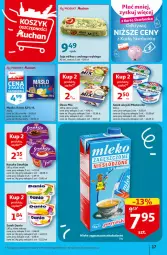 Gazetka promocyjna Auchan - Gazetka KORZYŚCI z kartą SKARBONKA Hipermarket Auchan - Gazetka - ważna od 08.02 do 08.02.2023 - strona 17 - produkty: Serek wiejski, Ser, Jaja, Smakija, Mlekovita, Serek, Danio, Deser, Masło, Mleko