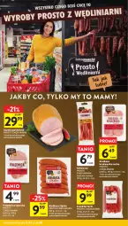 Gazetka promocyjna Intermarche - Gazetka Intermarche - Gazetka - ważna od 06.08 do 06.08.2025 - strona 16 - produkty: Polędwica, Kiełbasa krakowska, Szynka, Frankfurterki, Kabanos, Kiełbasa, Kiełbasa śląska