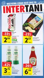 Gazetka promocyjna Intermarche - Gazetka Intermarche - Gazetka - ważna od 06.08 do 06.08.2025 - strona 43 - produkty: Mozzarella, Ketchup, Sok, Ser, Sokołów, Bakoma, Heinz, Kefir, Mleko