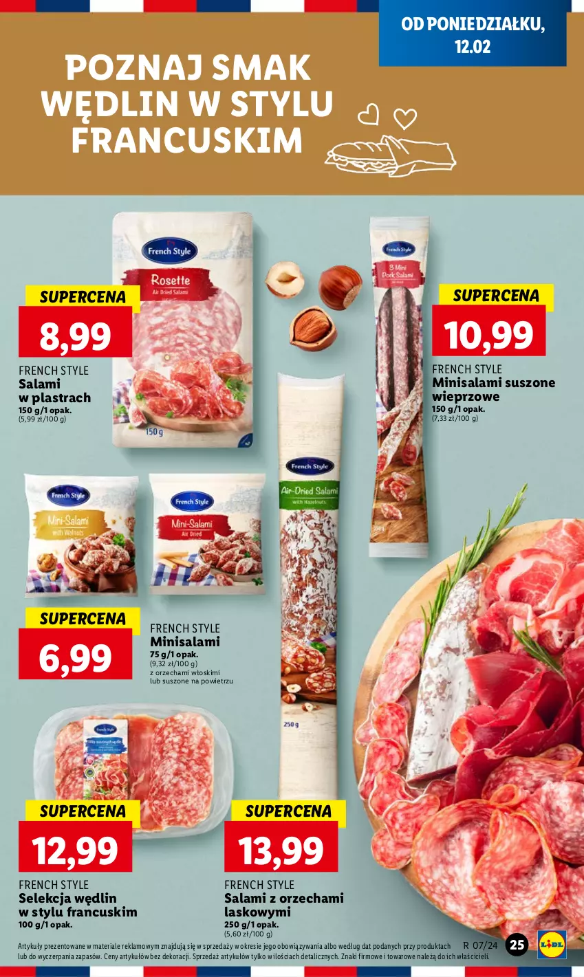 Gazetka promocyjna Lidl - GAZETKA - ważna 12.02 do 14.02.2024 - strona 27 - produkty: Salami