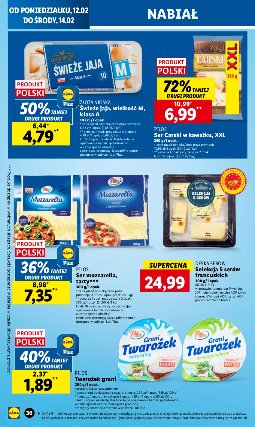 Gazetka promocyjna Lidl - GAZETKA - ważna 12.02 do 14.02.2024 - strona 38 - produkty: Cars, Deska serów, Gra, Jaja, Kawa, Mozzarella, Olej, Pilos, Ser