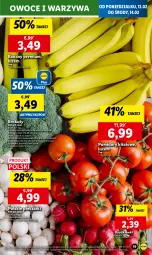 Gazetka promocyjna Lidl - GAZETKA - Gazetka - ważna od 14.02 do 14.02.2024 - strona 21 - produkty: Piec, Banany, Warzywa, Owoce, Brokuły, Olej, Pomidory