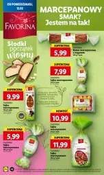 Gazetka promocyjna Lidl - GAZETKA - Gazetka - ważna od 14.02 do 14.02.2024 - strona 44 - produkty: Baton marcepanowy, Baton, Fa