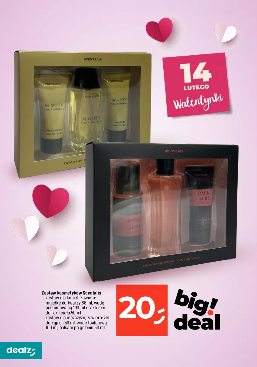 Gazetka promocyjna Dealz - MAKE A DEALZ - ważna 08.02 do 14.02.2024 - strona 22 - produkty: Adidas, Balsam po goleniu, Krem do rąk, Perfum, Woda, Woda perfumowana, Woda toaletowa