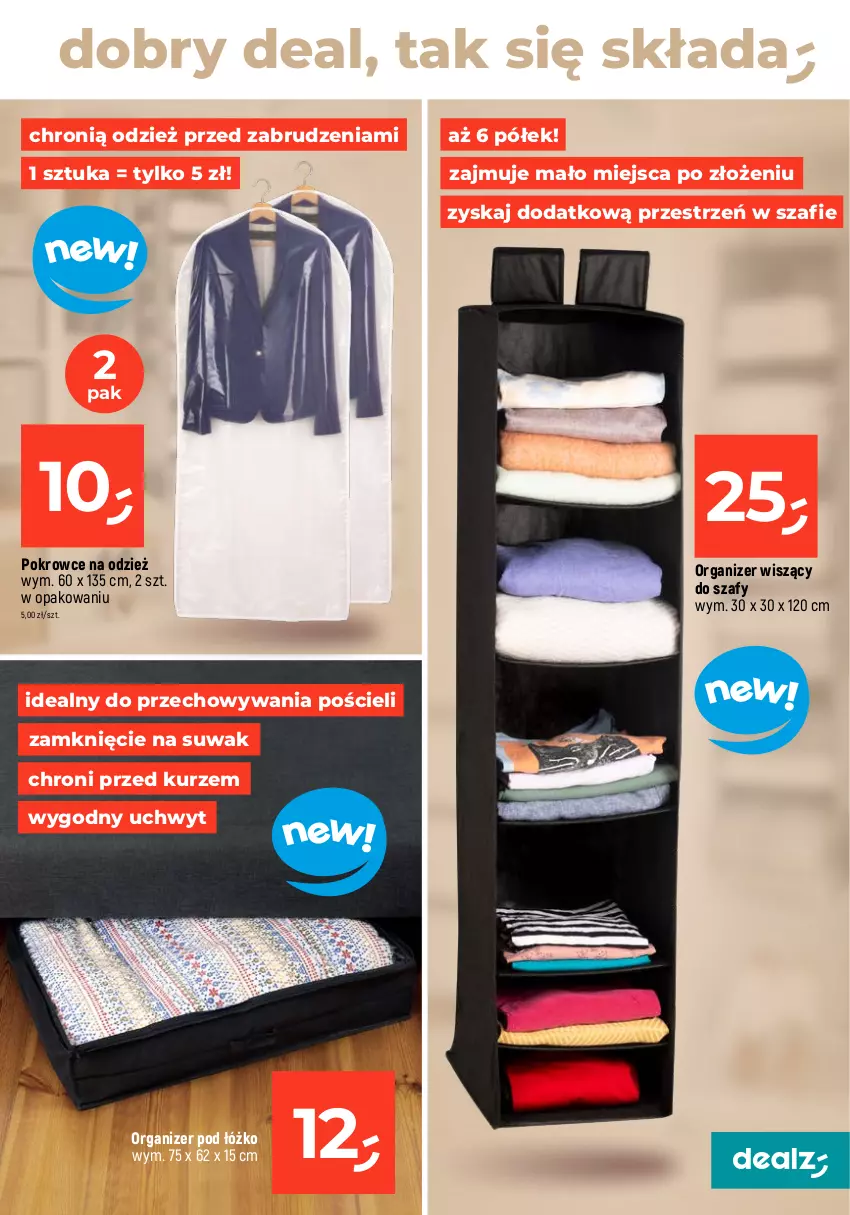 Gazetka promocyjna Dealz - MAKE A DEALZ - ważna 08.02 do 14.02.2024 - strona 33 - produkty: Organizer, Pojemnik, Pojemnik z pokrywką, Pościel