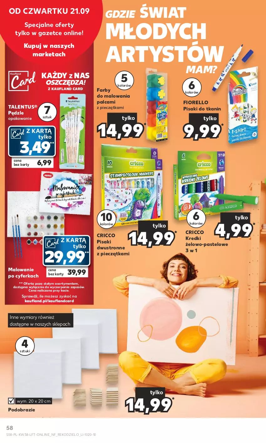 Gazetka promocyjna Kaufland - Gazetka tygodnia - ważna 21.09 do 27.09.2023 - strona 58 - produkty: Fa, Obraz, Piec, Pieczątka