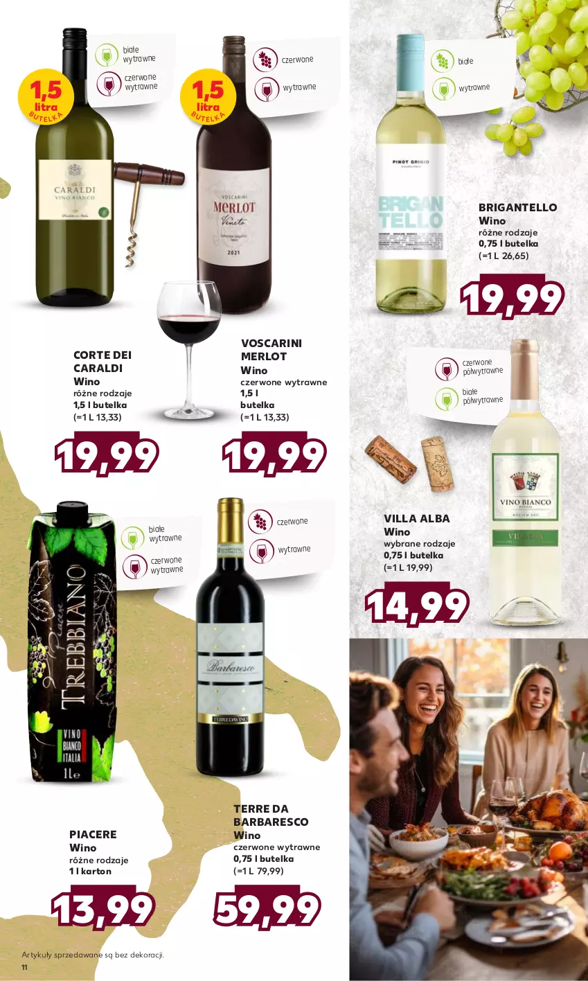 Gazetka promocyjna Kaufland - Barek Kauflandu - ważna 02.11 do 15.11.2023 - strona 11 - produkty: Acer, Merlot, Wino, Wino czerwone