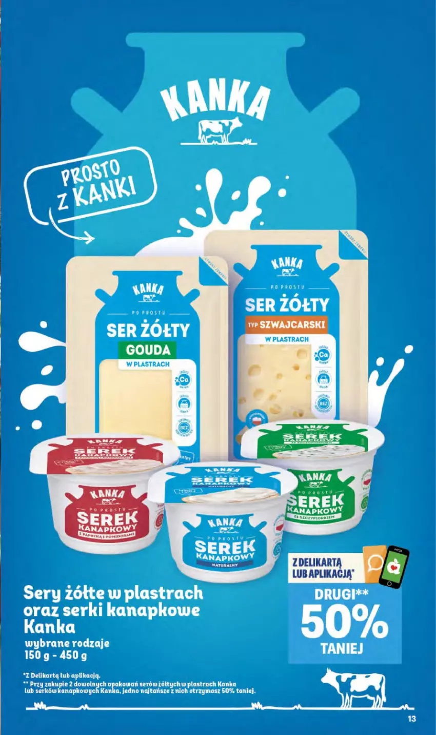 Gazetka promocyjna Delikatesy Centrum - Franczyza DC35 Czwartek - ważna 27.08 do 02.09.2026 - strona 13 - produkty: Cars, Koc, Por, Ser, Serek