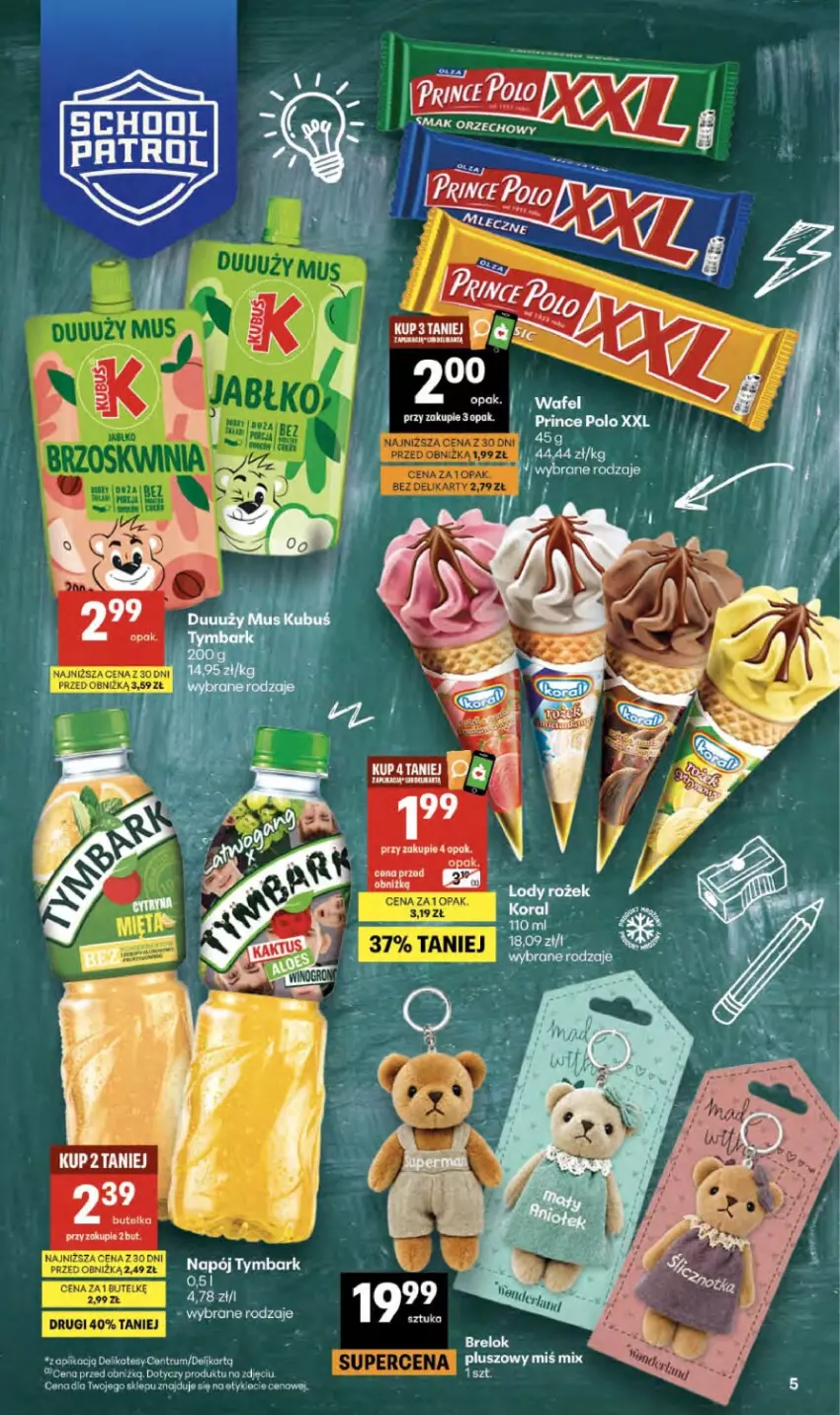 Gazetka promocyjna Delikatesy Centrum - Franczyza DC35 Czwartek - ważna 27.08 do 02.09.2026 - strona 5 - produkty: Napój, Tymbark