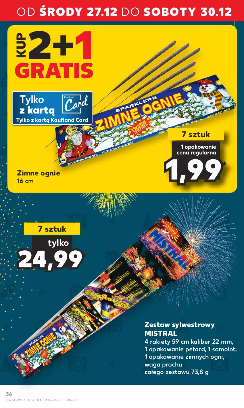 Gazetka promocyjna Kaufland - Gazetka tygodnia - ważna 20.12 do 27.12.2023 - strona 36 - produkty: Amol, Fa, Gra, Samolot, Waga