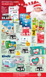 Gazetka promocyjna Kaufland - Gazetka tygodnia - Gazetka - ważna od 27.12 do 27.12.2023 - strona 80 - produkty: HiPP, Ser, Ryż, Mus, Gerber, Pampers, Majtki, Serek, Chusteczki, Dzieci, Kubuś, Deser, Pieluchomajtki, Olej, Nestlé, Kindii, BEBILON