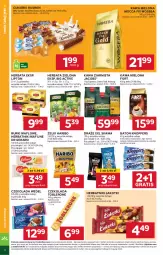 Gazetka promocyjna Stokrotka - Market - Gazetka - ważna od 29.01 do 29.01.2025 - strona 12 - produkty: Toblerone, Gra, Cukier, Kawa ziarnista, Dr Gerard, Kawa mielona, Kawa, Herbatniki Mafijne, Herbatniki, Lipton, Czekolada, Rurki, Baton, Knoppers, Cukierki, Jacobs, Woseba, Herbata, Haribo, HP