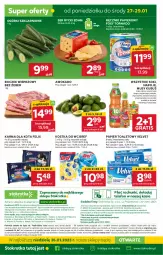 Gazetka promocyjna Stokrotka - Market - Gazetka - ważna od 29.01 do 29.01.2025 - strona 18 - produkty: Rycki Edam, Sok, Ser, Mus, JBL, Gra, Telefon, Papier, Bref, Napoje, Papier toaletowy, Velvet, Dres, Ręcznik, Edam, Kostka do wc, Boczek, Foxy, Kubuś, Felix, Boczek wieprzowy, HP