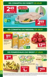 Gazetka promocyjna Stokrotka - Market - Gazetka - ważna od 29.01 do 29.01.2025 - strona 4 - produkty: Majonez, Banany, Gin, Miruna, Tago, Farm Milk, Danio, Pomidory, Mleko, HP, Fa