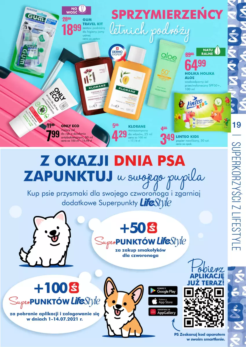 Gazetka promocyjna Super Pharm - Gazetka - ważna 01.07 do 14.07.2021 - strona 19 - produkty: Holika Holika, Klorane, Papier, Por, Przysmaki, Szampon, Tera