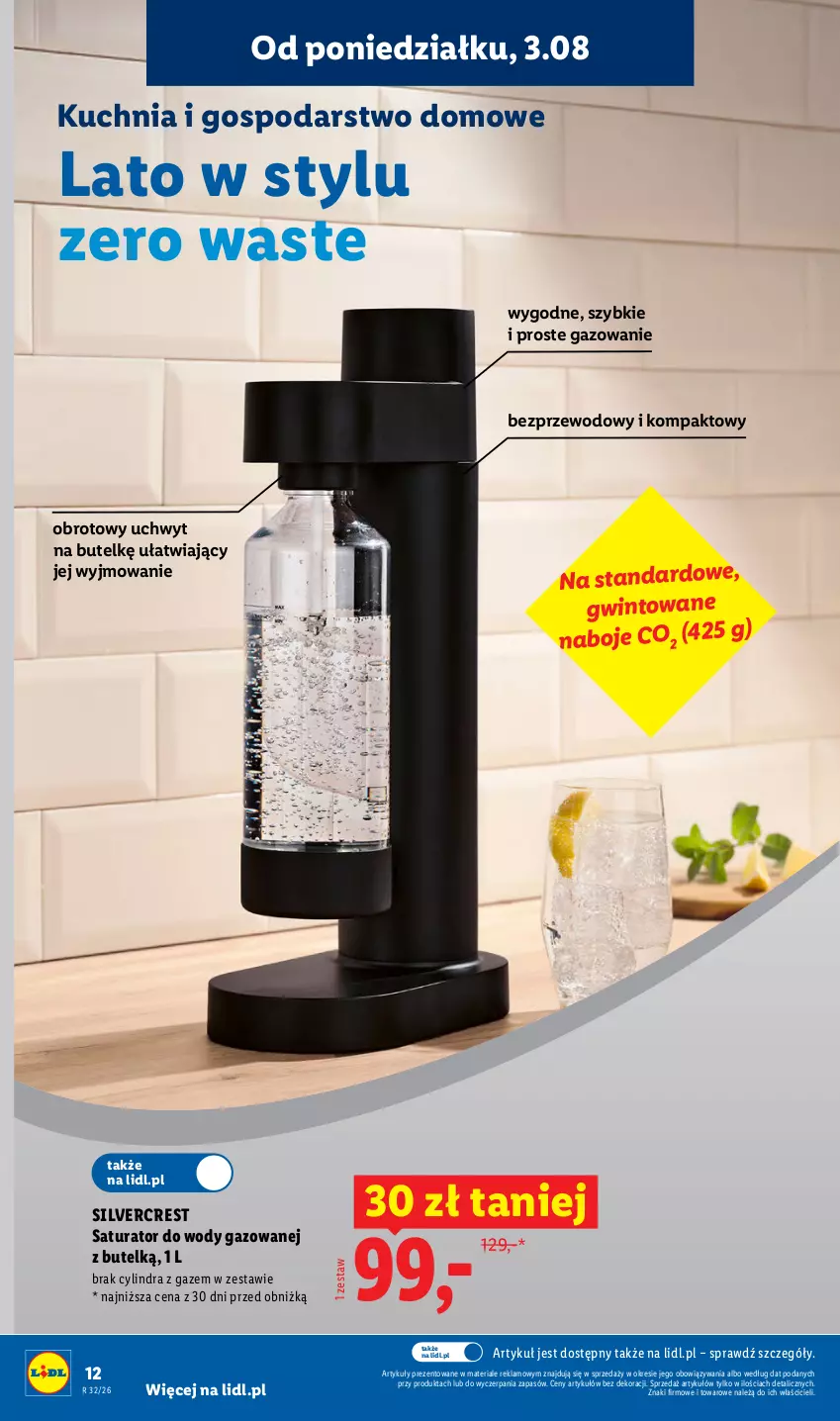 Gazetka promocyjna Lidl - Gazetka ważna od 03.08. do 08.08. - ważna 03.08 do 08.08.2026 - strona 14 - produkty: Kuchnia, Silvercrest