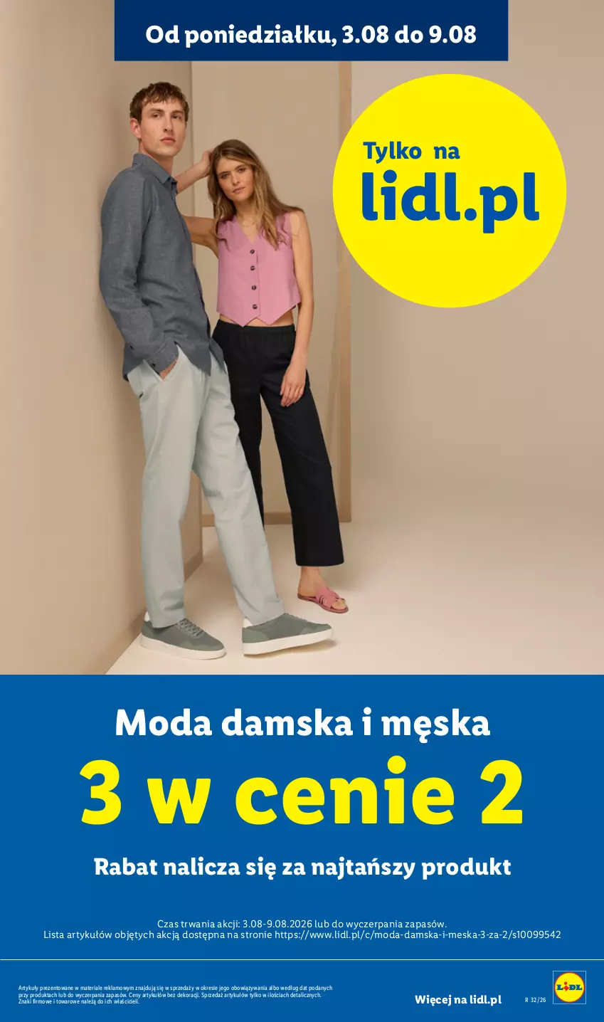 Gazetka promocyjna Lidl - Gazetka ważna od 03.08. do 08.08. - ważna 03.08 do 08.08.2026 - strona 7 - produkty: Moda