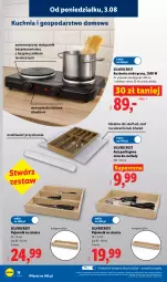 Gazetka promocyjna Lidl - Gazetka ważna od 03.08. do 08.08. - Gazetka - ważna od 08.08 do 08.08.2026 - strona 20 - produkty: Piec, Silvercrest, Ubrania, Pojemnik na sztućce, Kuchnia, Pojemnik