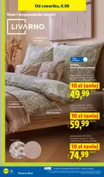 Gazetka promocyjna Lidl - Gazetka ważna od 03.08. do 08.08. - Gazetka - ważna od 08.08 do 08.08.2026 - strona 34 - produkty: Ivar, Pościel, Poszewka