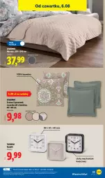 Gazetka promocyjna Lidl - Gazetka ważna od 03.08. do 08.08. - Gazetka - ważna od 08.08 do 08.08.2026 - strona 35 - produkty: Ivar, Budzik, Narzuta