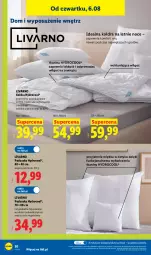 Gazetka promocyjna Lidl - Gazetka ważna od 03.08. do 08.08. - Gazetka - ważna od 08.08 do 08.08.2026 - strona 36 - produkty: Sok, Ivar, Kołdra, Waga, Poduszka, LG