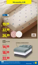 Gazetka promocyjna Lidl - Gazetka ważna od 03.08. do 08.08. - Gazetka - ważna od 08.08 do 08.08.2026 - strona 39 - produkty: Sok, Gra, Ivar, Materac, Prześcieradło, Tera, Grafika