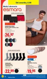 Gazetka promocyjna Lidl - Gazetka ważna od 03.08. do 08.08. - Gazetka - ważna od 08.08 do 08.08.2026 - strona 44 - produkty: Sok, Ser, Gra, Karp, Skarpetki, Moda, Figi, Bokserki, Grafika