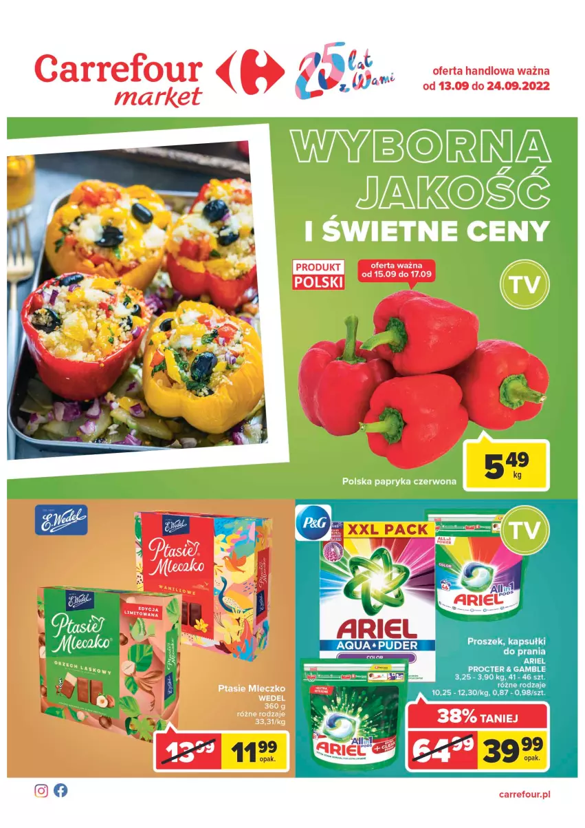 Gazetka promocyjna Carrefour - Gazetka Market - ważna 13.09 do 24.09.2022 - strona 1