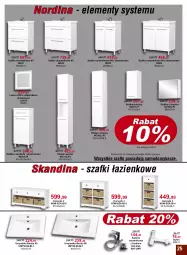 Gazetka promocyjna Bodzio - Gazetka - ważna od 30.06 do 30.06.2022 - strona 25 - produkty: Bateria umywalkowa, Lustro LED, Sok, Słupek, Słupek wiszący, Komoda, Szafka, Moda, Słupek wysoki, Syfon, Bateria, Umywalka, Szafka umywalkowa, Drzwi, Lustro, Szafka z lustrem