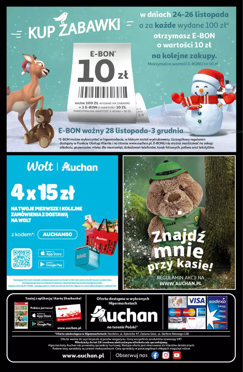 Gazetka promocyjna Auchan - Gazetka Black Week 21-26.11.2022 - ważna 21.11 do 26.11.2022 - strona 12 - produkty: Fa, Papier, Ser, Telefon