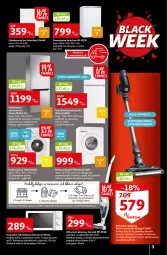 Gazetka promocyjna Auchan - Gazetka Black Week 21-26.11.2022 - Gazetka - ważna od 26.11 do 26.11.2022 - strona 3 - produkty: Chłodziarka, Odkurzacz, Warzywa, Pralka, Top, Gin, Gra, Warzywa i owoce, Szczotka, Clin, Zamrażarka, Pojemnik, Indesit, Taca, Tefal, Talerz, Silan, Kuchenka mikrofalowa, Owoce, Amica, Waga, Grill, Akumulator, K2, Fa