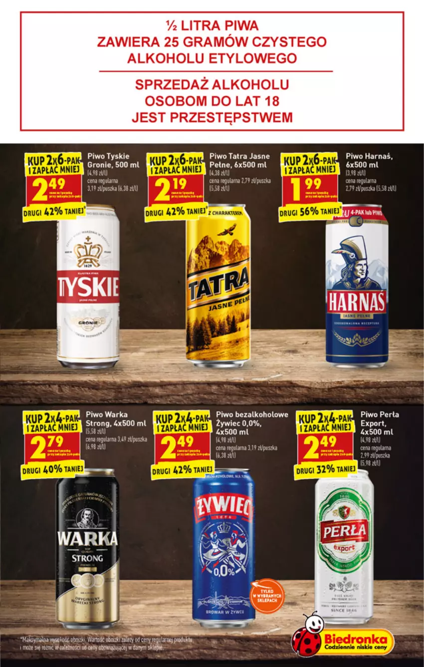 Gazetka promocyjna Biedronka - W tym tygodniu - ważna 14.02 do 19.02.2022 - strona 45 - produkty: Gra, Harnaś, HP, Olej, Piwa, Piwo, Sejf, Ser, STP, Tatra, Tyskie