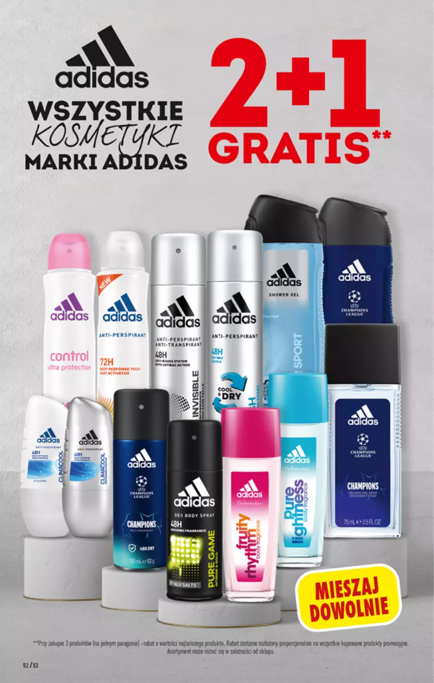 Gazetka promocyjna Biedronka - W tym tygodniu - ważna 14.02 do 19.02.2022 - strona 52 - produkty: Adidas, Control, Fa, Gra, Por