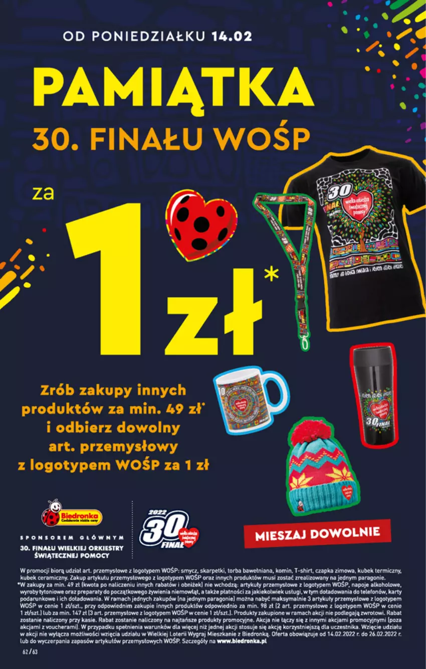 Gazetka promocyjna Biedronka - W tym tygodniu - ważna 14.02 do 19.02.2022 - strona 62 - produkty: Dron, Fa, Gra, Kubek, Mus, Napoje, Rama