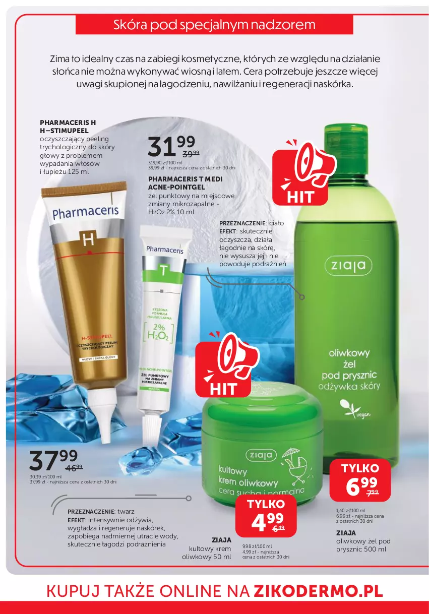 Gazetka promocyjna Ziko - Gazetka Ziko Dermo - ważna 25.01 do 07.02.2024 - strona 2 - produkty: Acer, Peeling, Pharmaceris, Wagi, Ziaja