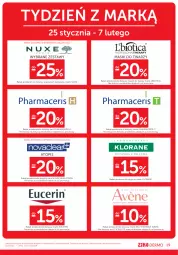 Gazetka promocyjna Ziko - Gazetka Ziko Dermo - Gazetka - ważna od 07.02 do 07.02.2024 - strona 19 - produkty: Top, Ser, Acer, L'Biotica, Pharmaceris, Klorane, Nuxe, Avène, Fa