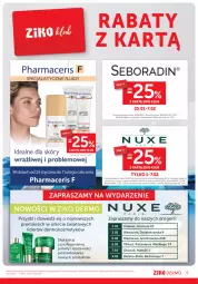 Gazetka promocyjna Ziko - Gazetka Ziko Dermo - Gazetka - ważna od 07.02 do 07.02.2024 - strona 5 - produkty: Ser, Rum, Por, Róża, Seboradin, O nas, Nuxe, Groch, Olej