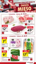 Gazetka promocyjna Intermarche - Gazetka Intermarche - Gazetka - ważna od 12.11 do 12.11.2025 - strona 15 - produkty: Kurczak, Karkówka wieprzowa, Zestaw rosołowy z kaczki, Kotlet, Udziec wołowy, Golonka wieprzowa
