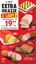 Gazetka promocyjna Intermarche - Gazetka Intermarche - Gazetka - ważna od 12.11 do 12.11.2025 - strona 16 - produkty: Top, Ser, Pekpol, Madej Wróbel, Pasztet, Szynka, Edam, Olewnik